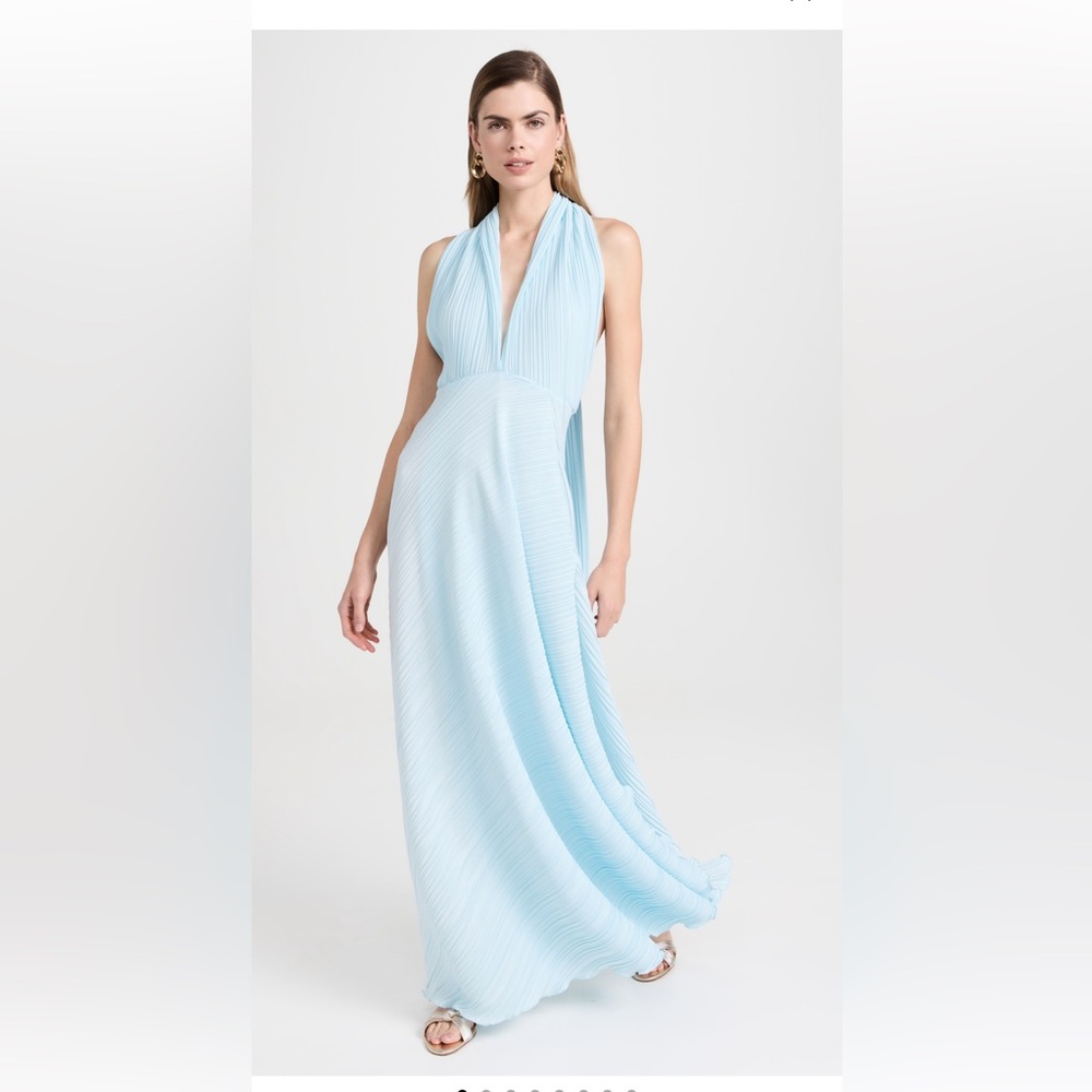 Maylé Convertible Elegant Blue Dress